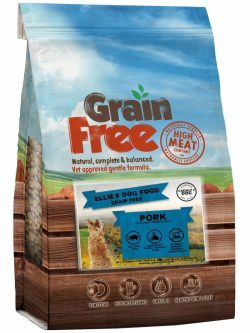 Grain Free Adult Dog 50% Pork with Sweet Potato & Apple Complete Dry Food Kibble