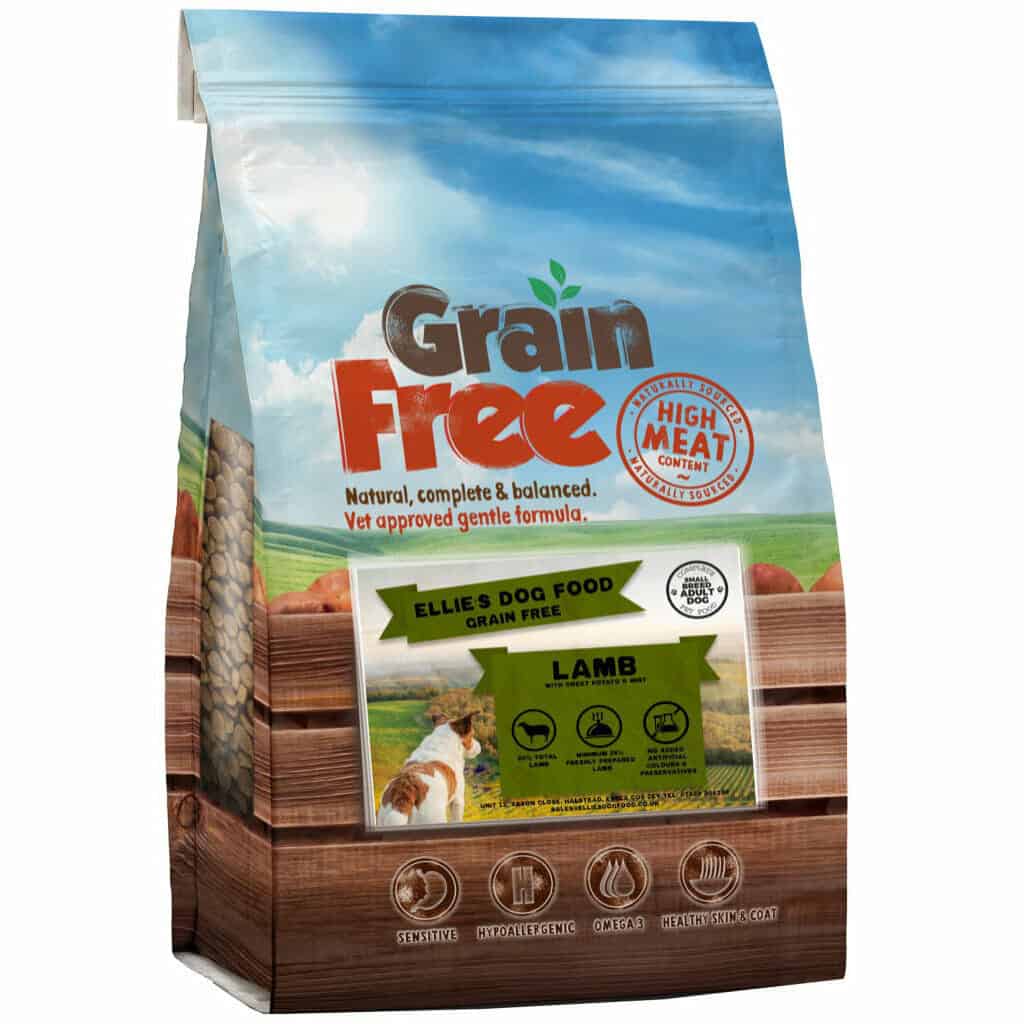 Grain Free Adult Dog Small Breed 50% Lamb with Sweet Potato & Mint Complete Dry Food Kibble