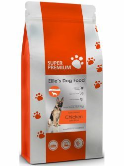 Super Premium Hypoallergenic Adult Dog Large Breed 37% Chicken with Rice Complete Dry Food Kibble